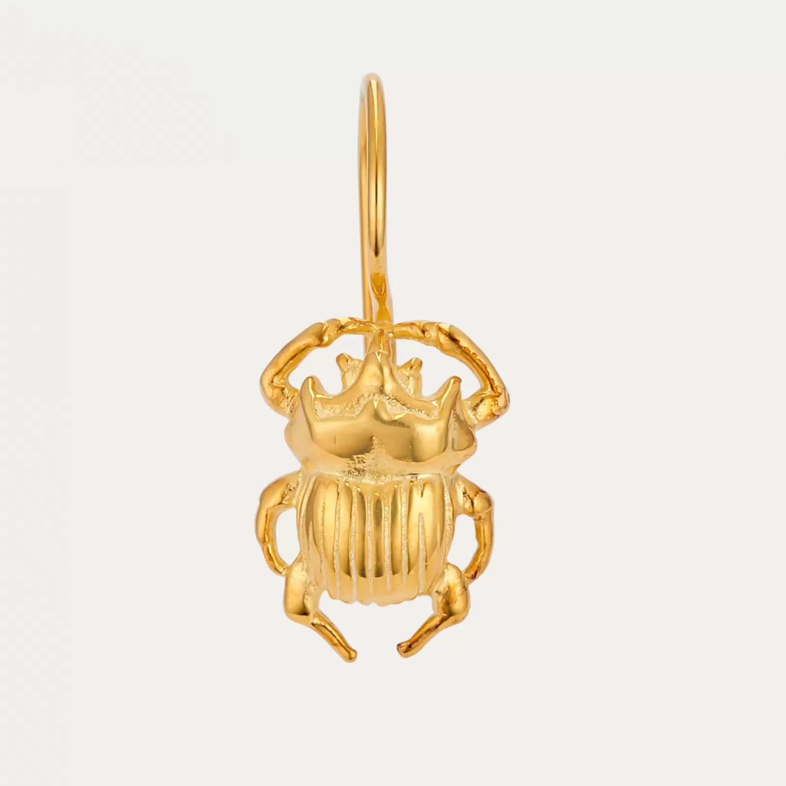 Claris Virot Cleo Earrings-Cleo Earrings Gold Beetle