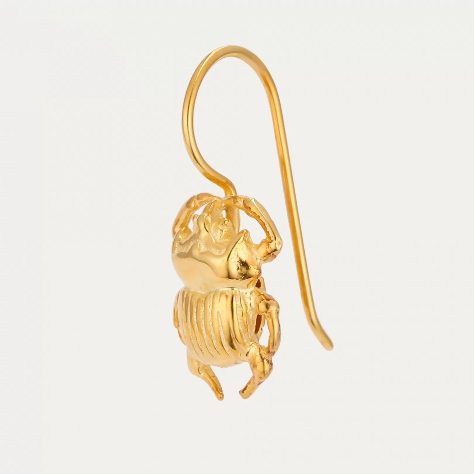 Claris Virot Cleo Earrings-Cleo Earrings Gold Beetle