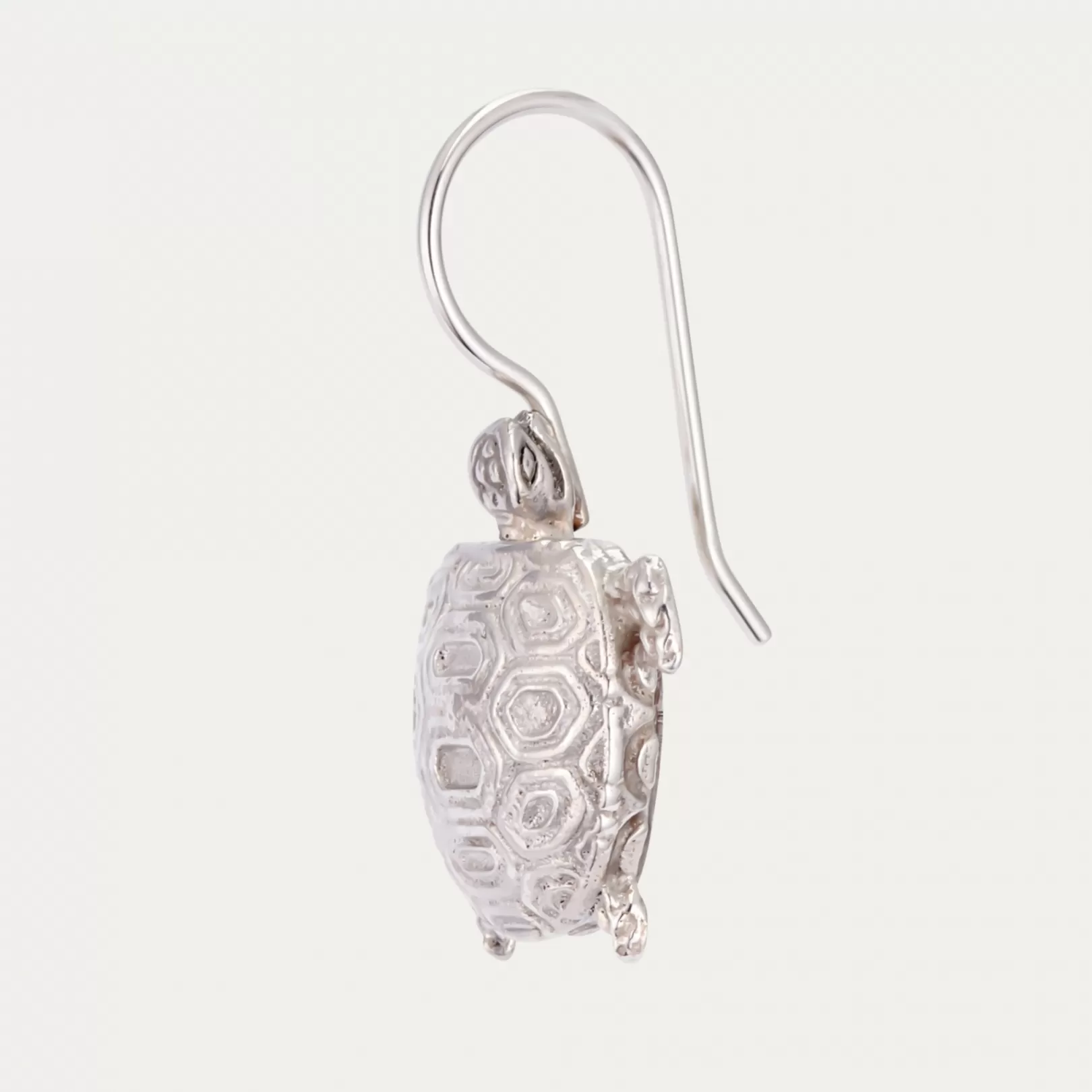 Claris Virot Cleo Earrings-Cleo Earrings Silver Turtle