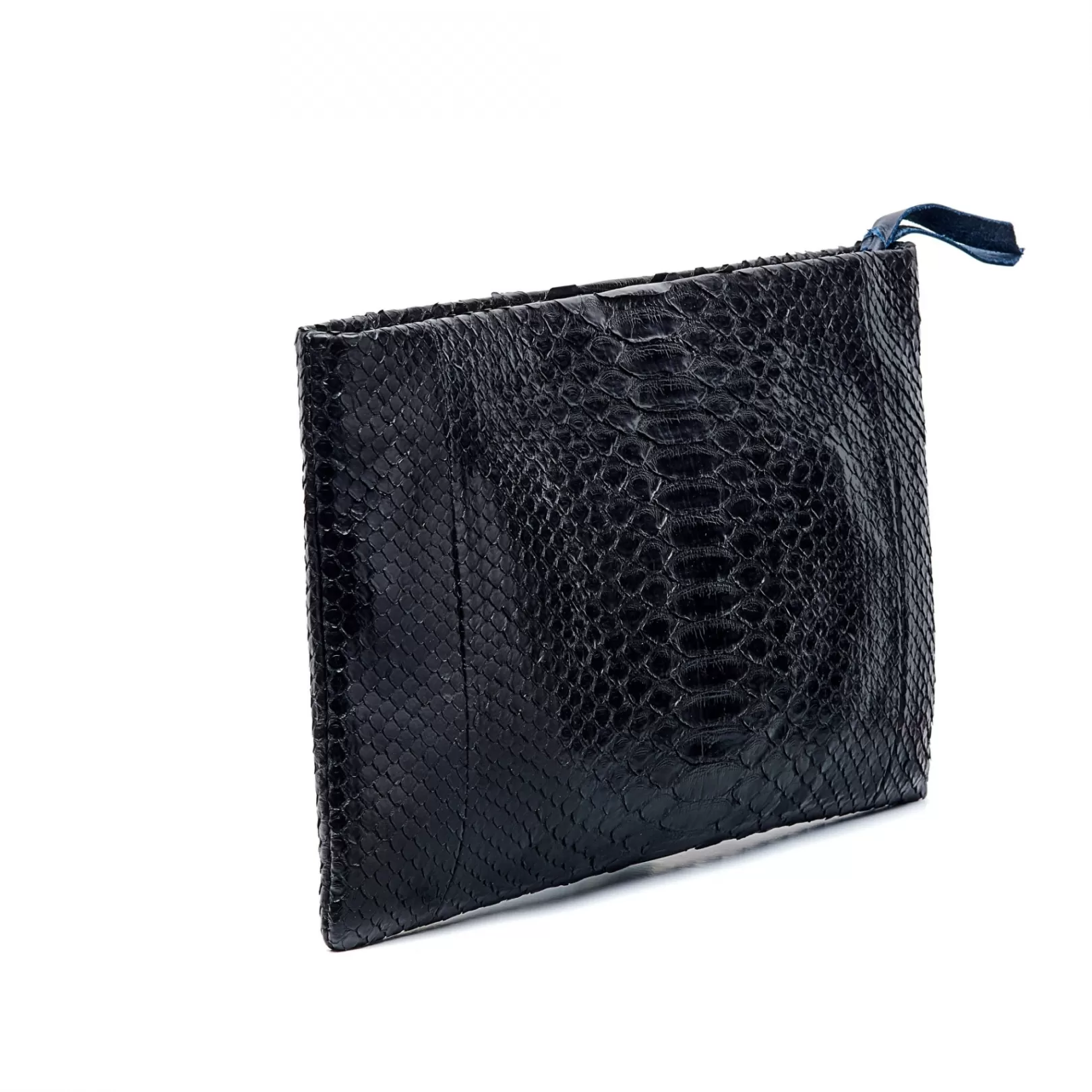 Claris Virot Bags-Lou Clutch Black Python