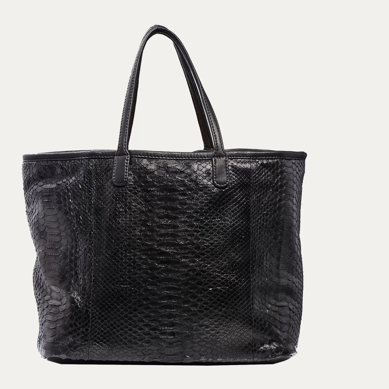 Claris Virot Bags-Marny Bag Black Python