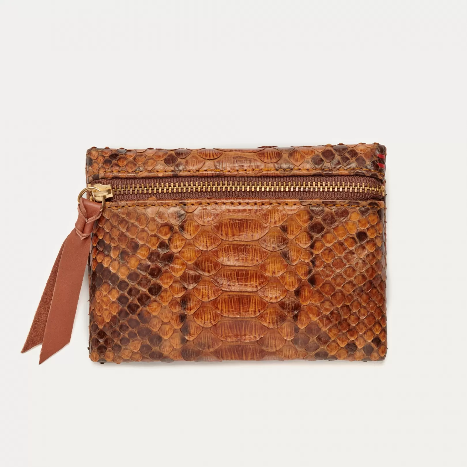 Claris Virot Bags-Olivia Coin Holder Moka Python